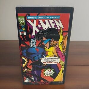Vintage 1993 X-Men Creators' Choice #2 VHS Pizza Hut Marvel Comic Sealed